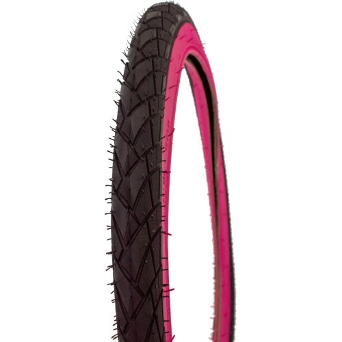 Велосипедная шина Dsi, 18x1.75 (47-355) SRI-101, розовая