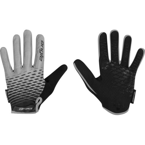 Летние перчатки FORCE MTB Angle (серый/черный) XL
