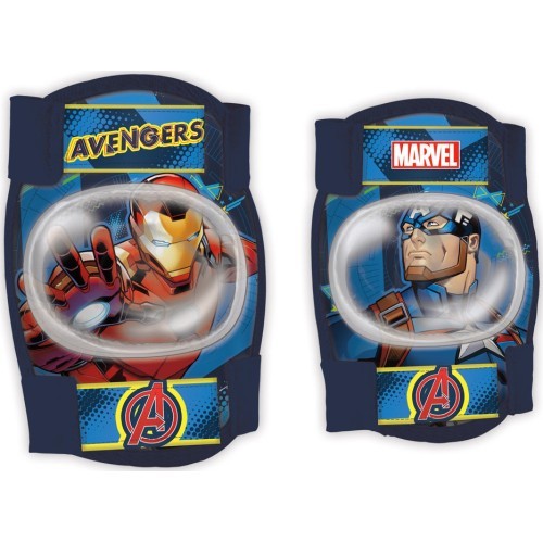 Наколенники и локтевые защитные щитки для детей Мстители