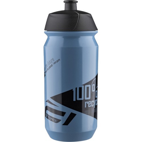 Питьевая бутылка Force Bio, 500 мл, синий/черный