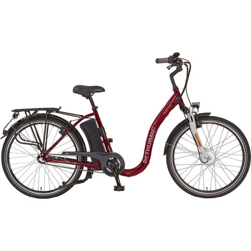 Elektriskais velosipēds Didi Thurau 26", izmērs 18.5" (47cm), 250 vati, sarkans