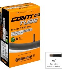 Dviračio kamera Continental, 700x28/37C (28/37-609/642) AV 40mm