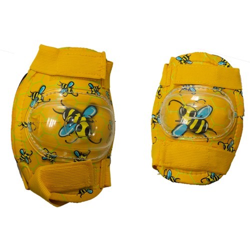 Детские коленные и локтевые щитки (желтые)
