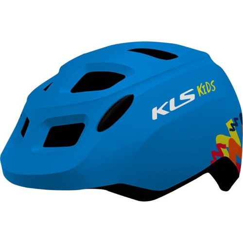 Шлем KLS Zigzag 022, XS/S 45- 49 см, (синий)