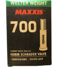 Камера MAXXIS 700x33/50C (28/29 x 1.30/2.00) Schrader 48 мм