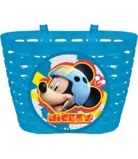 Dviračio krepšys ant vairo BONIN Mickey Mouse, mėlyna