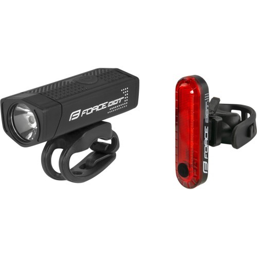 ForceDot USB velosipēdu apgaismojuma komplekts