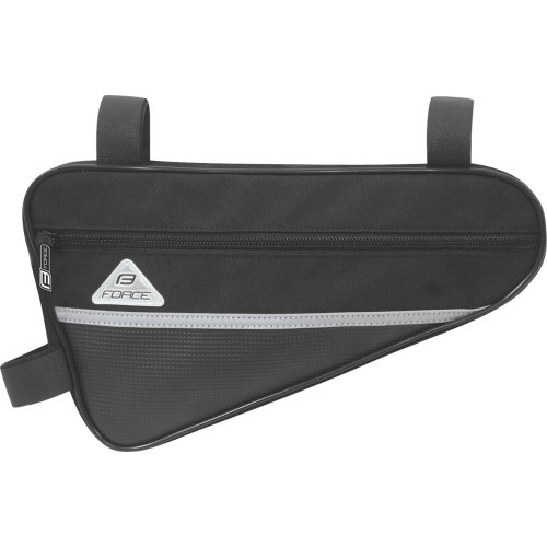 FORCE Long Eco Triangular Frame Bag 1,3l (черный)