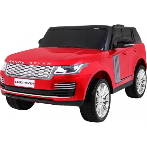 Transportlīdzekļa Range Rover HSE sarkanā krāsošana