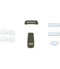 Buddy 2.0 - Sticker set Jeep