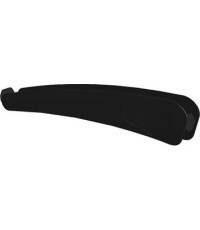 Bended strip chain guard black