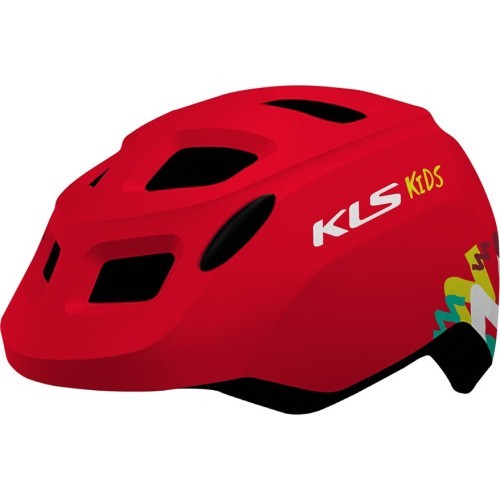 Kellys Zigzag velosipēdu ķivere, S/M(50-55cm), sarkana