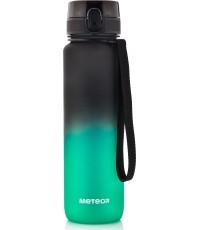 "Meteor" sportinis vandens buteliukas - Black/green