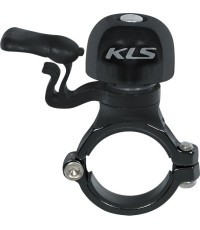 KLS Bang 50 velosipēda durvju zvans (melns)