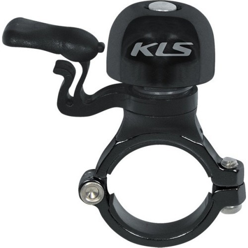 KLS Bang 50 velosipēda durvju zvans (melns)