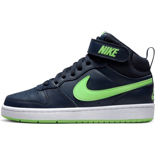 Nike Paaugliams Court Borough Mid 2 Navy Green CD7782 403