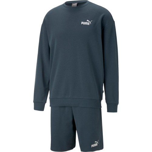 Puma Sportinis Kostiumas Vyrams Relaxed Sweat Suit Blue 673308 16