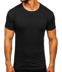J.Style Marškinėliai Vyrams Black 8S2005-3