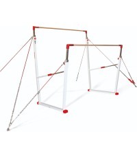 RIO COMPETITION ASYMMETRIC BARS - STANDARD CABLE - NATURAL FIBRE HAND-RAIL - FIG Approved