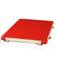 ADDITIONAL SAFETY MAT - SINGLE DENSITY - PVC COVER - 200 x 140 x 10 cm