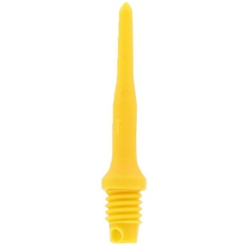 Dart Points Bull's Tefo X-Tips - 100-Pack - Yellow