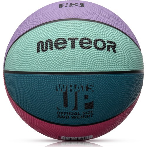 Basketbola meteors, kas ir augšā - Purple/blue
