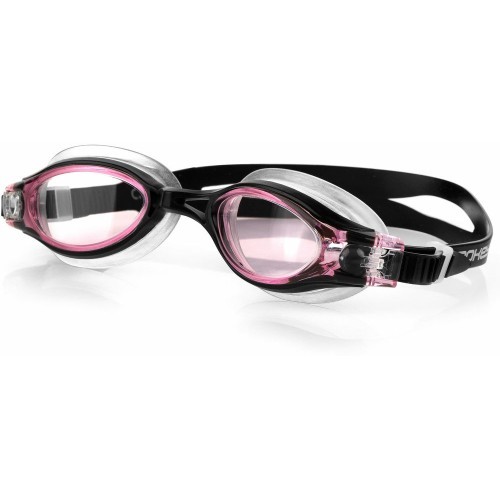 Peldēšanas brilles melnas rozā Spokey TRIMP
