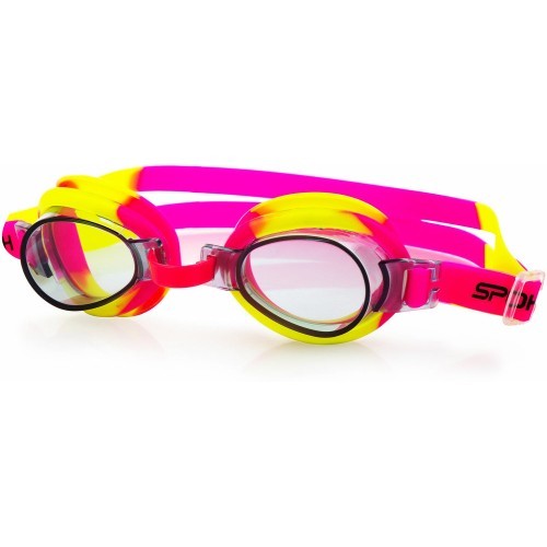 Детские очки для плавания желтые Spokey JELLYFISH