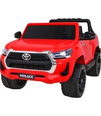 Toyota Hilux transporto priemonė Raudona