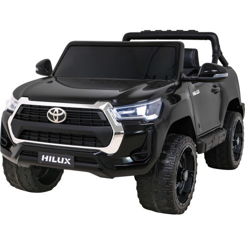 Toyota Hilux transportlīdzeklis Melns