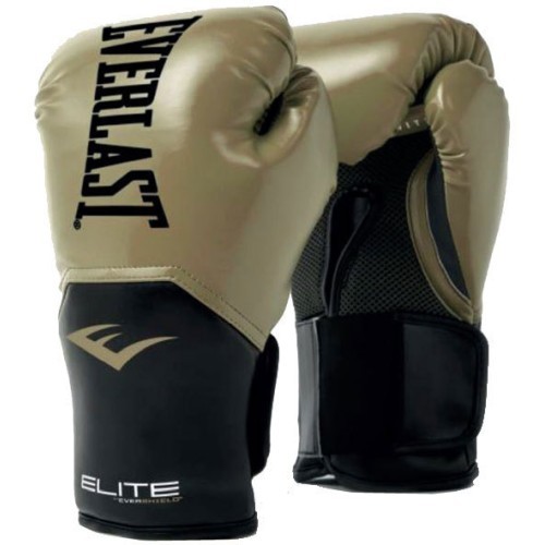 Боксерские перчатки Everlast Elite Gold