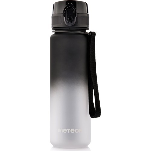 Спортивная бутылка для воды Meteor - Black/white