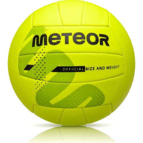 Метеоритный волейбольный мяч розового цвета - Neon yellow