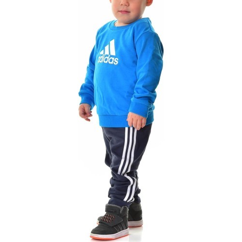 Adidas Sportinis Kostiumas Vaikams I Bos Jog Ft Black Blue HF8821