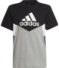 Adidas Marškinėliai Paaugliams B Cb T Ess Black Grey HA4025