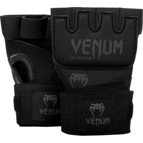 Venum Gel Kontact Quick Wraps - Black/Black