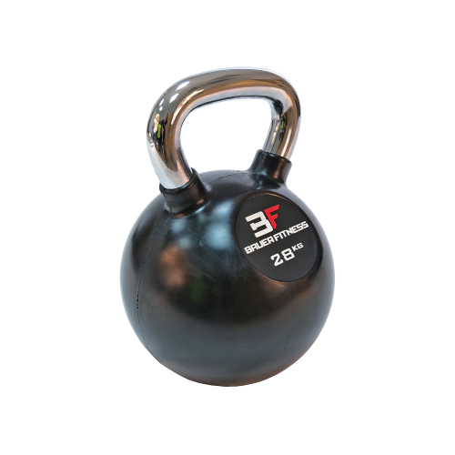 Rubber-Coated Kettlebell Bauer Fitness AC-12512 28kg