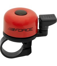 Звонок FORCE Mini 22,2 мм (железо/пластик, красный)