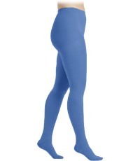 Mėlynos spalvos 1 k.k. pėdkelnės moterims MAGIC COLORS by Sigvaris - S Plus