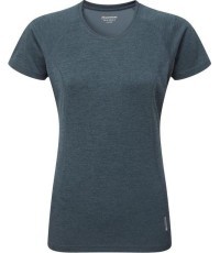 Moteriški marškinėliai Montane Dart - Mėlyna