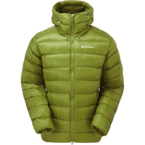 Montane Anti-Freeze XT Hoodie Vīriešu dūnu jaka ar kapuci - Žalia (aspen green)
