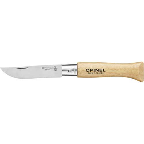 Нож Opinel 5, нержавеющая сталь Inox, буковое дерево