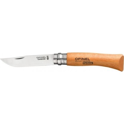 Нож Opinel 7, углеродистая сталь, буковое дерево