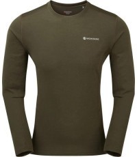 Vyriški marškinėliai Montane Dart Long Sleeve - Tamsiai žalia