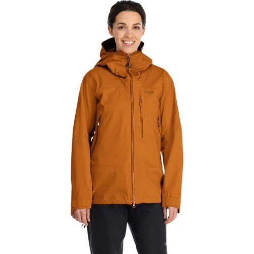 Женская куртка от дождя Rab Firewall Jacket - Oranžinė