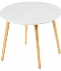 Kavos staliukas modernus skandinaviškas 60cm