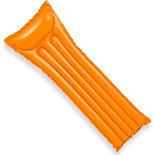 Piepūšamais matracis peldēšanai 183x69 cm - oranžs 59703 INTEX