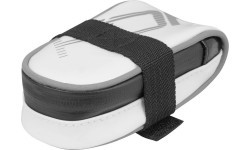 Velosipēda grozs FORCE Ride Minipac, Velcro sistēma, balts
