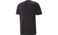 Puma Men's T-Shirt Graphics Puma Wording Black 674475 01