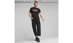 Puma vīriešu T-krekls Graphics Puma Wording Black 674475 01